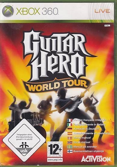 Guitar Hero World Tour - Uden Manual- XBOX 360 (Live) (B Grade) (Genbrug)